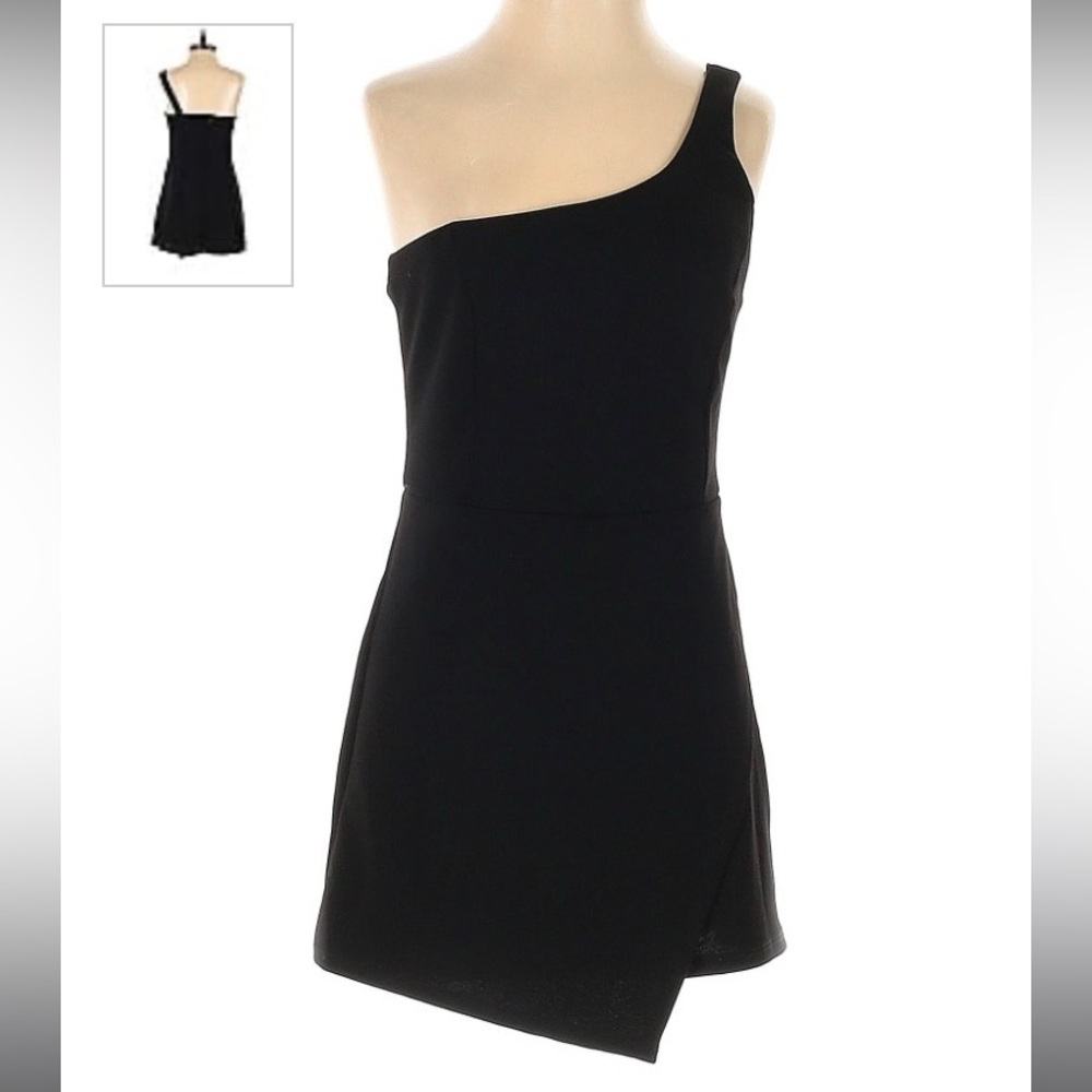 Blue Blush black dress